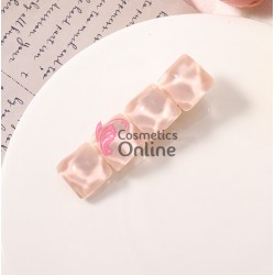 Clema pentru par metalica AGF043AA - Auriu cu pietricele